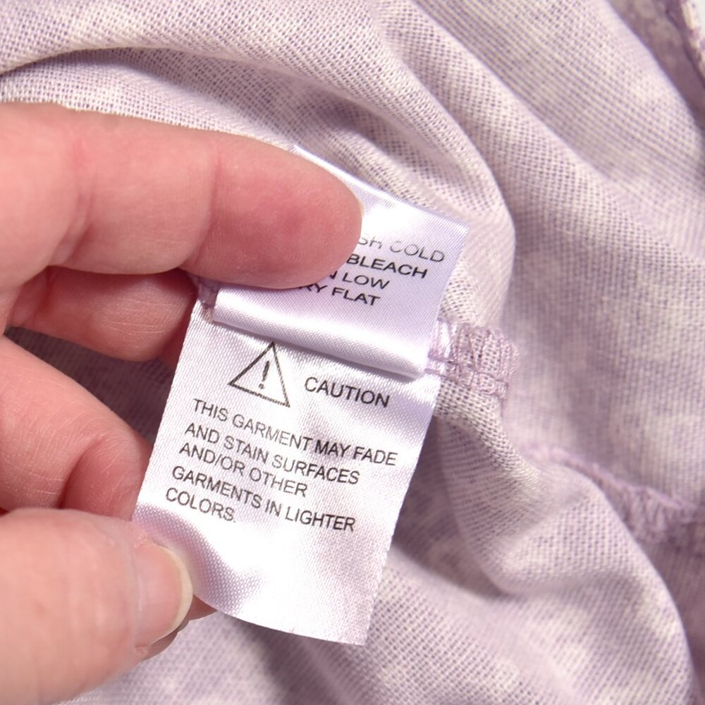 IRIS Women's Midi Dress Size XL Purple Floral - Picture 6 of 8